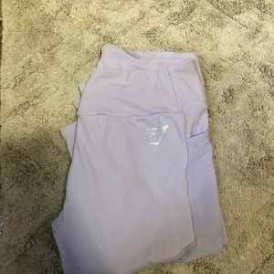 Lilac simply mesh gymshark leggings medium